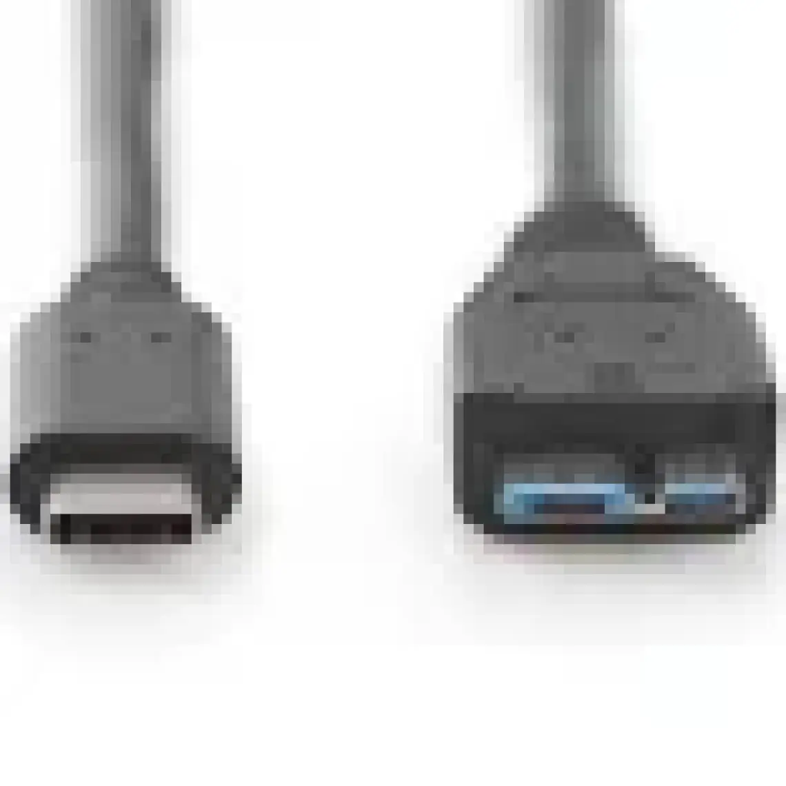 Usb Tip C Bağlantı Kablosu, Usb Tip C Erkek (Usb 3.1)  - Usb Micro B Erkek (Usb 3.0), 1 Metre, Awg 24/28, 2X Zırhlı, Ul, Nikel Kaplama, Siyah Renk