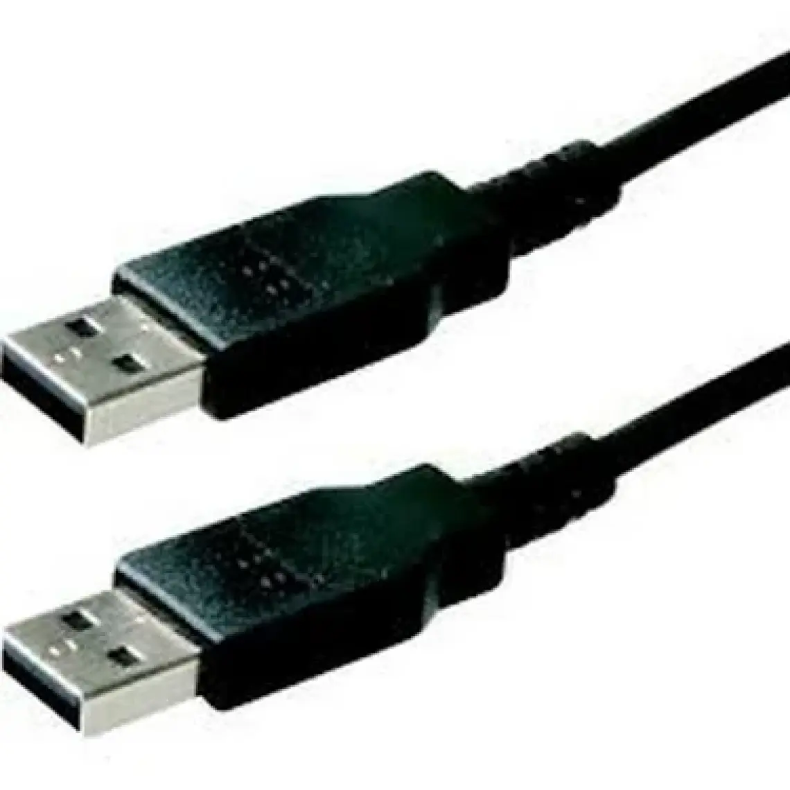 Usb 2.0 Bağlantı Kablosu, Usb A Erkek - Usb A Erkek, 1.8 Metre, Awg 30, Usb 2.0 Uyumlu, Ul, Siyah Renk