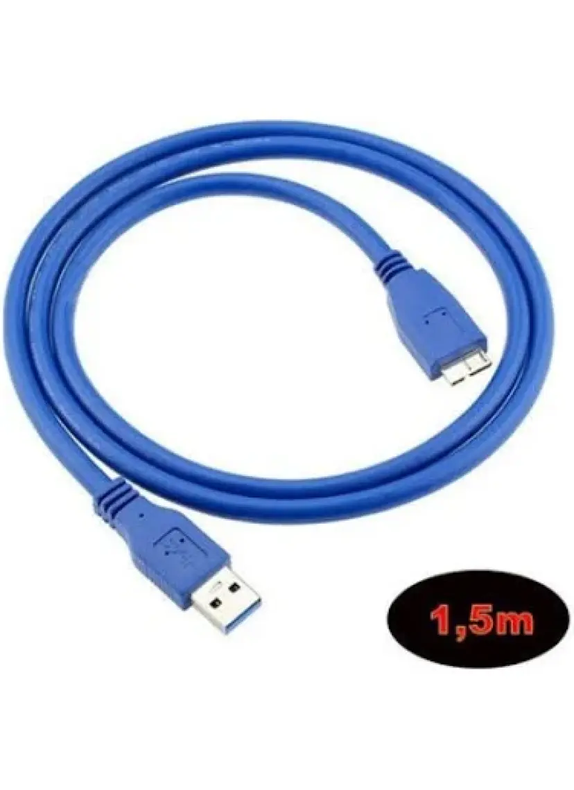 Alfais 4623 1.5 Metre USB 3.0 HDD Taşınabilir Disk Kablosu