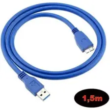 Alfais 4623 1.5 Metre USB 3.0 HDD Taşınabilir Disk Kablosu