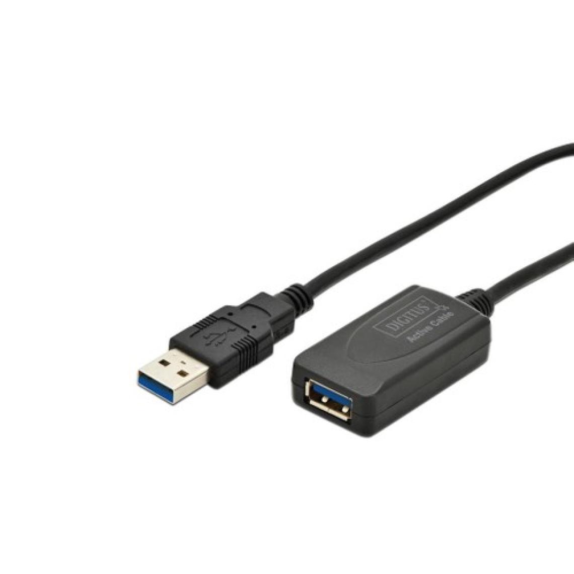 Digitus Usb 3.0 Uzatma Kablosu, Usb A Erkek / A Dişi, 5 Metre