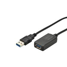 Digitus Usb 3.0 Uzatma Kablosu, Usb A Erkek / A Dişi, 5 Metre