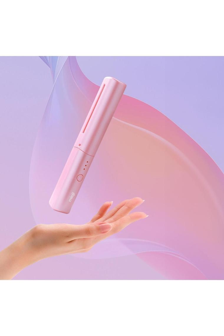 Mioji Mio B1 Mini 3600mAh 150°C-200°C Kablosuz Saç Düzleştirici Tarak - Pembe