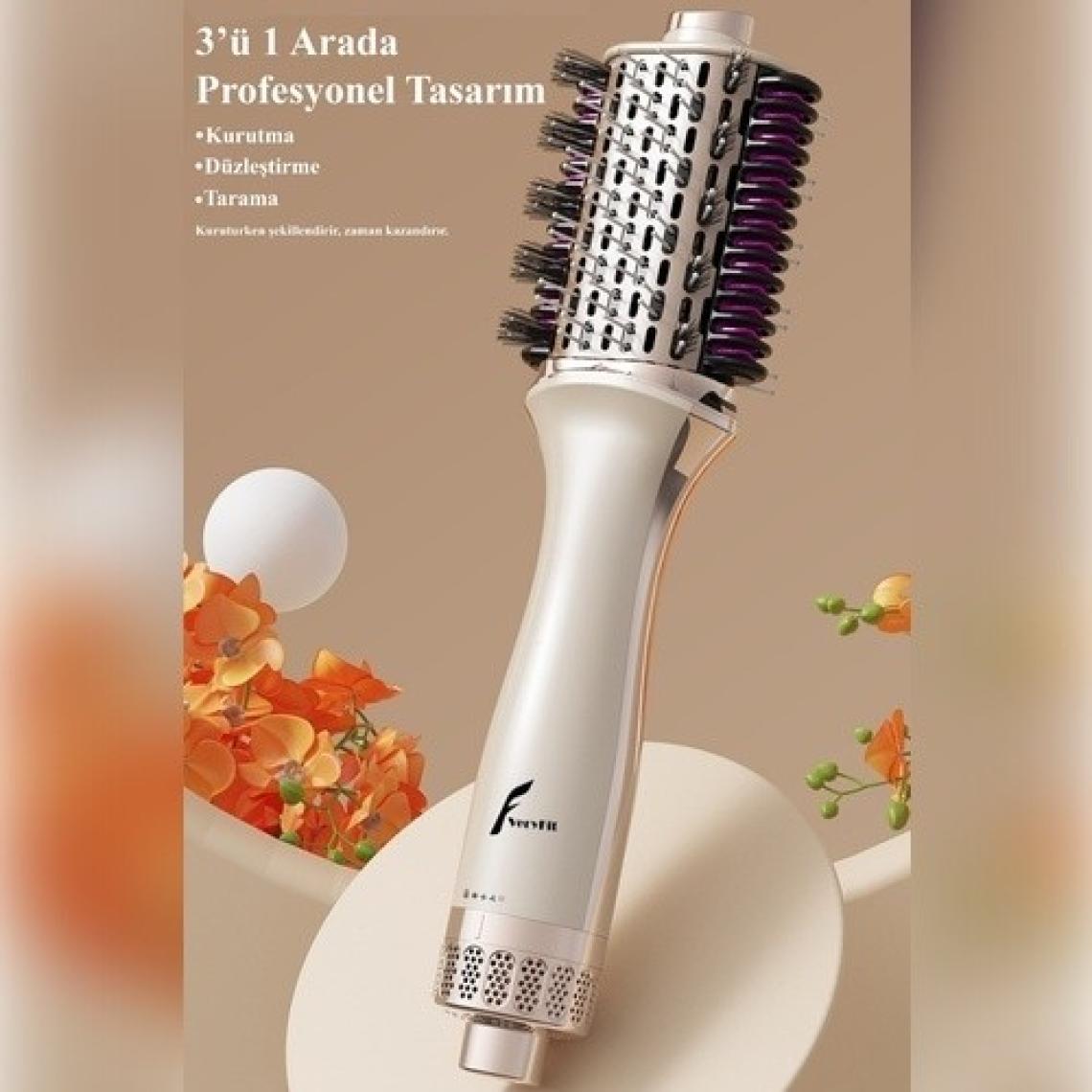 Veryfit Smoothstyle Hava Üflemeli Saç Şekillendirici Fön Tarağı ( Saç Kurutmalı )