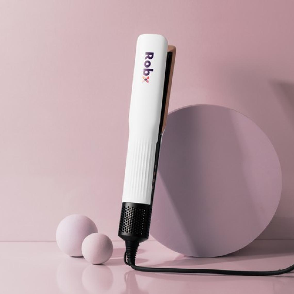 Robx Airflow Islak Ve Kuru Lcd Ekran Sıcak Ve Soğuk Hava Üfleme Airstrait Saç düzleştirici
