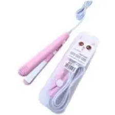 Serenity Haven Pembe Mini Saç Düzleştirici, 18 Cm, Şık ve  Saç Düzleştirme Aleti