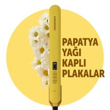Hs 7033 Botanika Papatya Yağı Kaplı Plakalı Iyonik Saç Düzleştirici