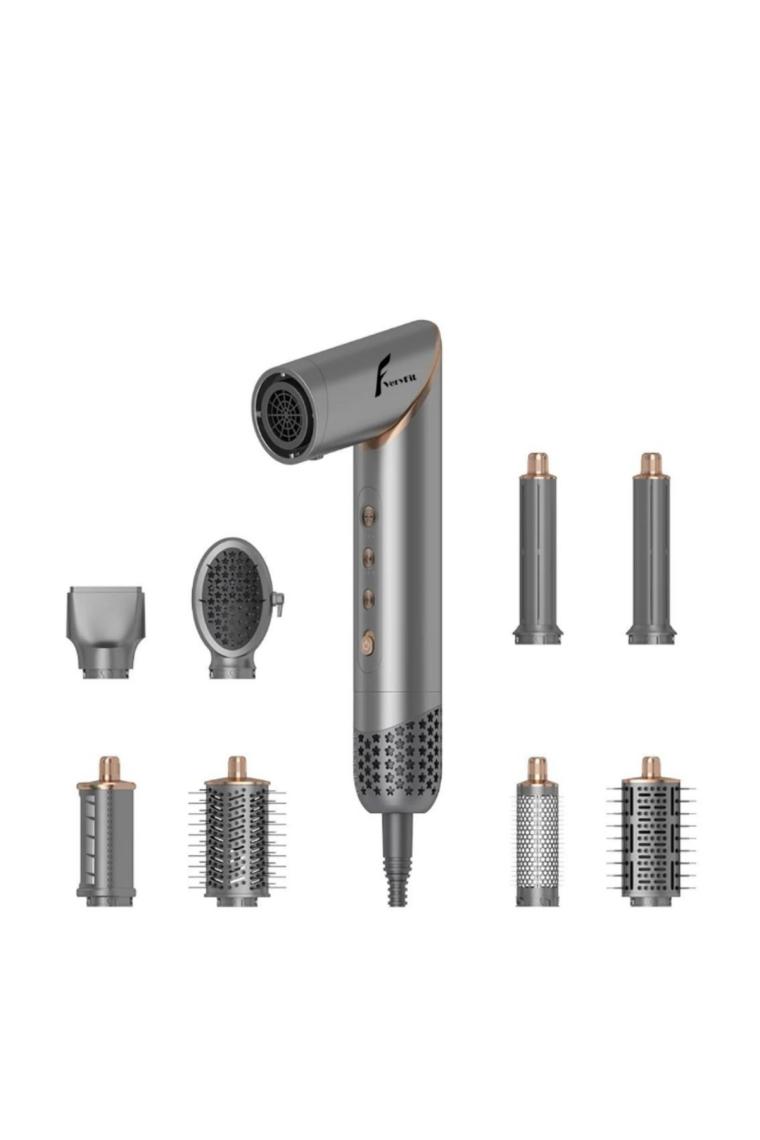 Veryfit 8 In 1 Hava Üflemeli Saç Düzleştirici Şekillendirici Compact Saç Kurutma Fön Makinesi Airwrap