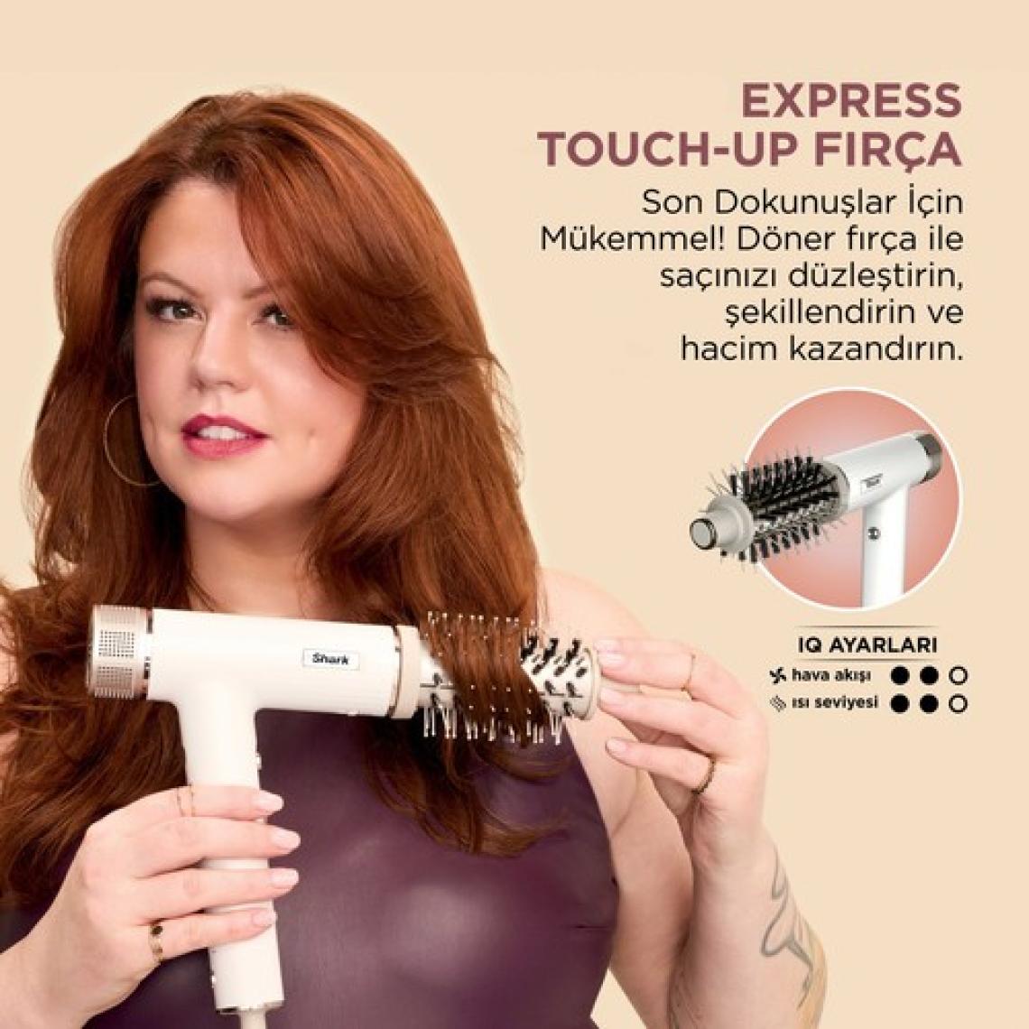 Shark Speedstyle 3-In-1 Air Saç Kurutma ve Şekillendirme Sistemi - Ipek Beyazı