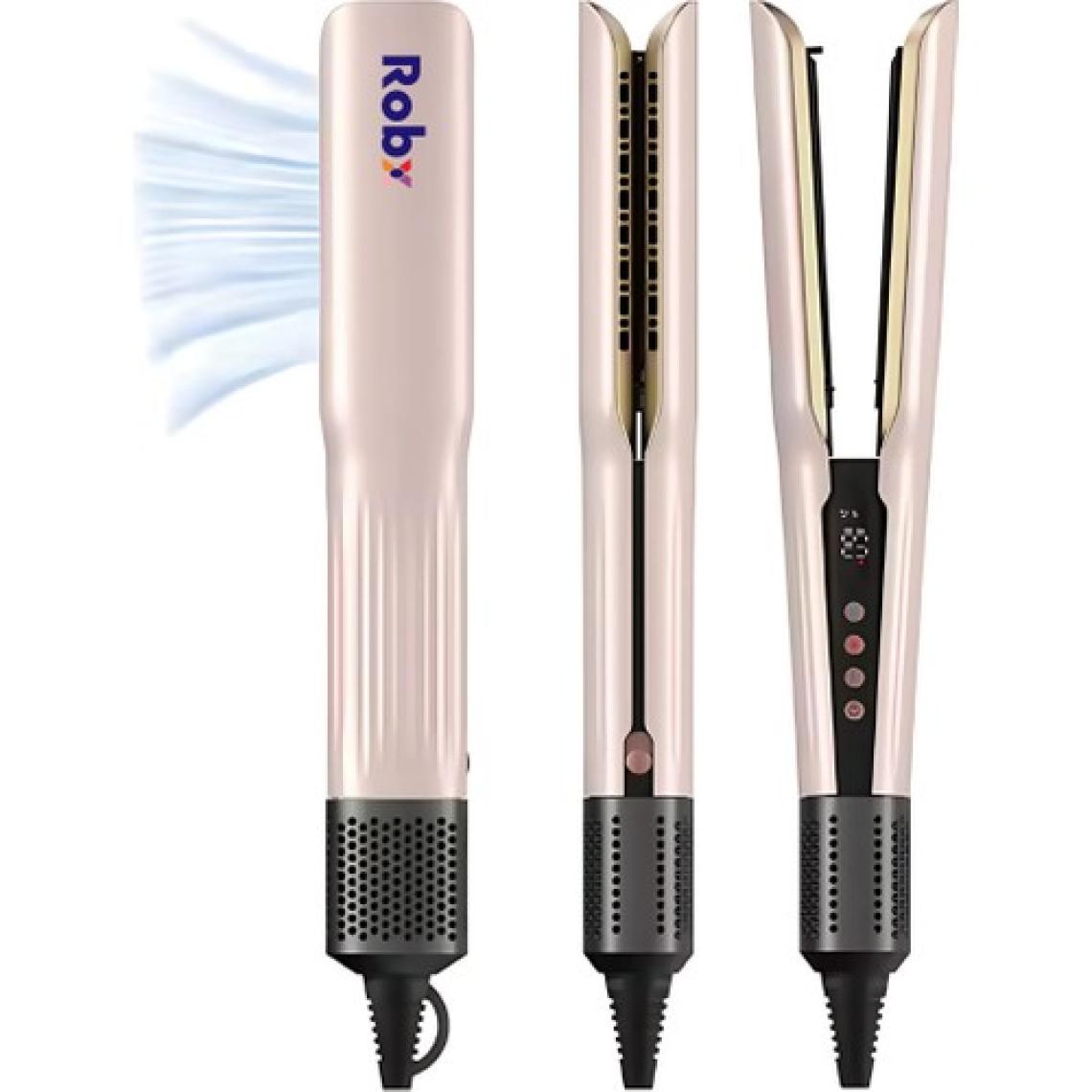 Robx Airflow Islak Ve Kuru Lcd Ekran Sıcak Ve Soğuk Hava Üfleme Airstrait Saç düzleştirici