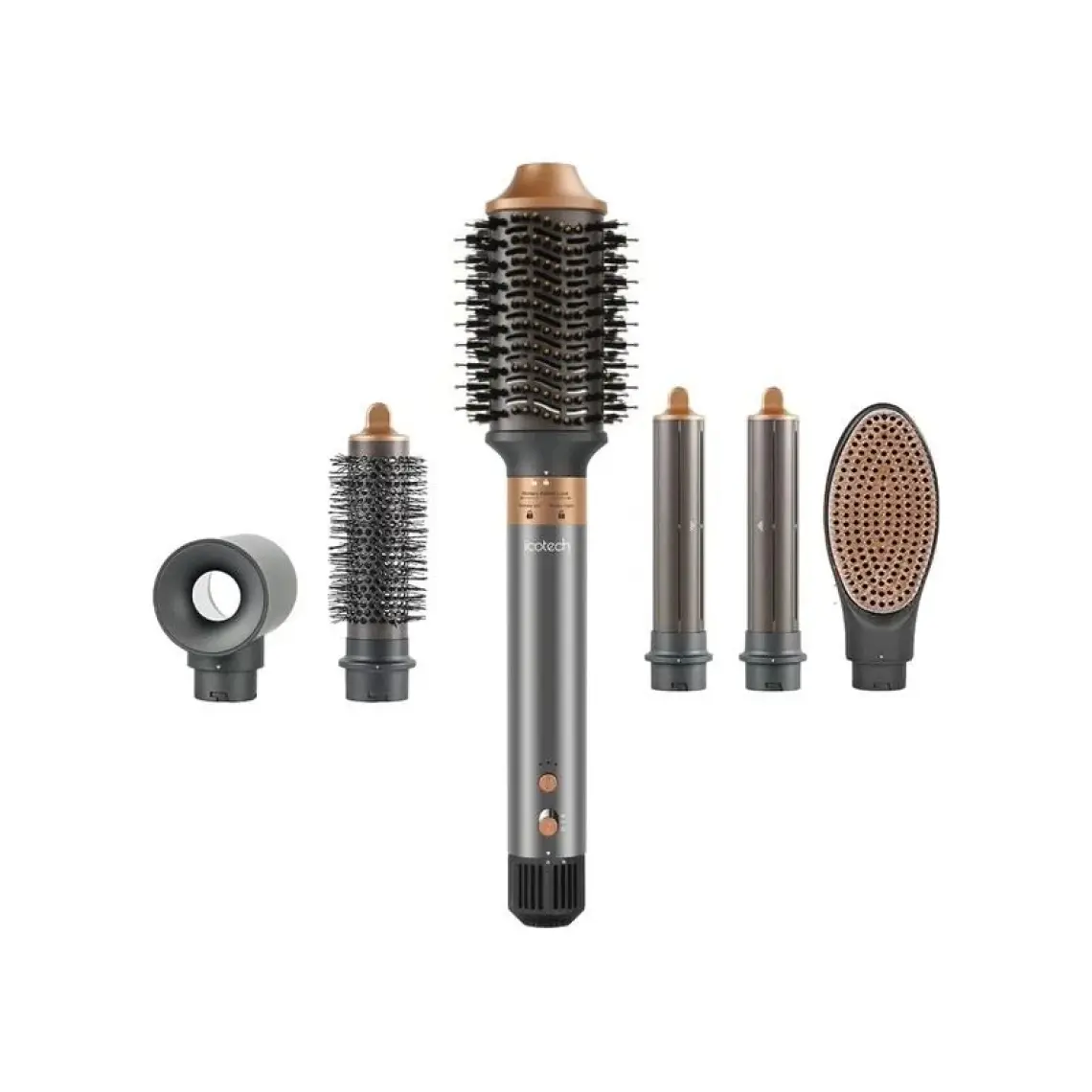 Icotech HS60 6 In 1 Multi Styler Saç Şekillendirici , Saç Maşası , Saç Düzleştirici