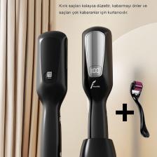 2 In 1 Negatif Iyon Teknolojili Saç Kırık Alma Makinesi LCD Ekran ( Şarjlı Kablosuz Stantlı )