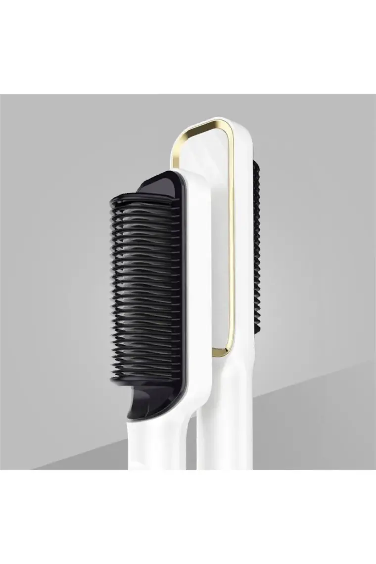 Mioji Mio B1 Led Göstergeli 80°C-230°C 360° Dönebilir Sap Seramik Saç Düzleştirici Tarak - Beyaz