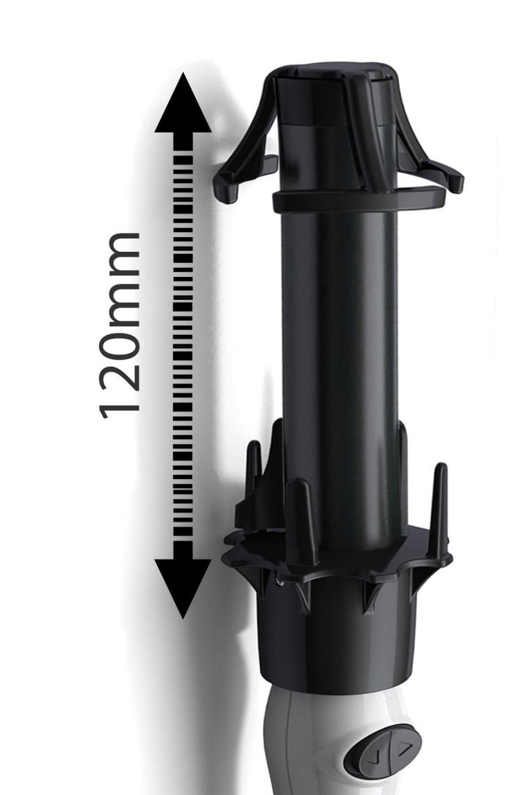 Hrs-430 Otomatik Saç Maşası - Kalın Su Dalgası 32 mm