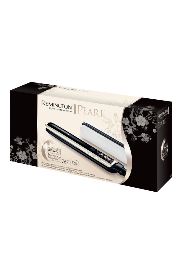 Pearl S9500 Eşit Isı Dağılımı İçin Gerçek İncili Yüksek Kaliteli Seramik Kaplamalı Saç Düzleştirici