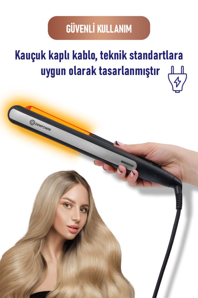 Dempower Profesyonel Seramik Plakalı Saç Düzleştirici