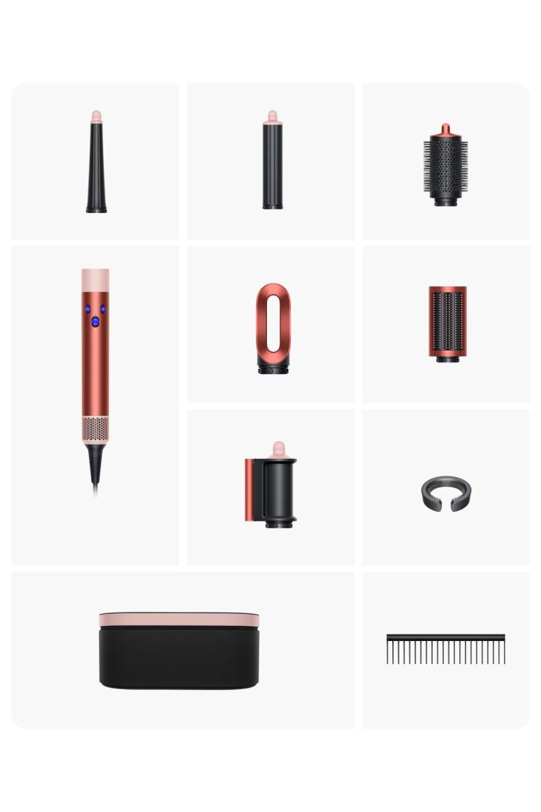 Dyson Airwrap I.d.™ Özel Seri Bluetooth Saç Şekillendirme ve Kurutma Seti (Strawberry Bronze)