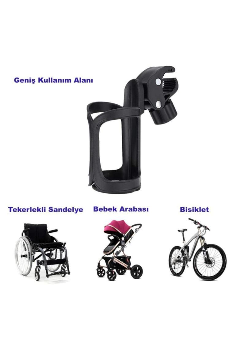 Bisiklet Bebek Arabası Bardak Biberon Şişe Tutucu