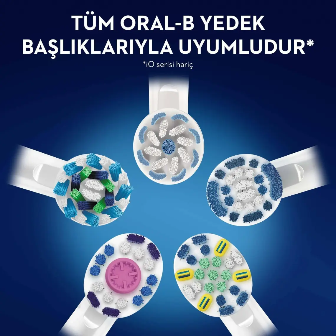 Oral-B Vitality 100 Cross Action Mavi Şarjlı Diş Fırçası