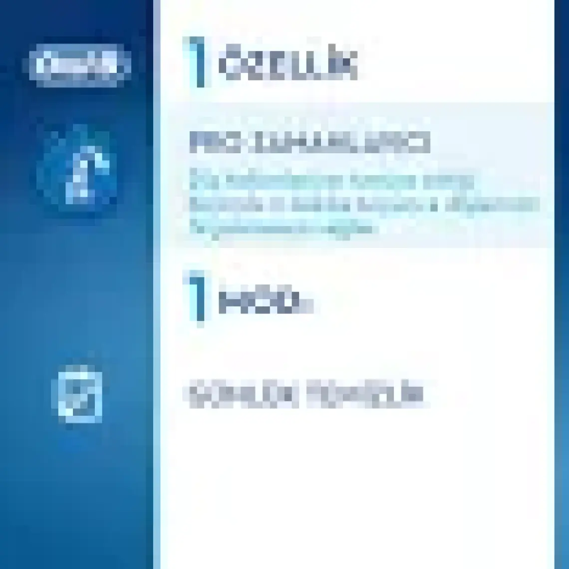 Oral-B Vitality 100 Cross Action Mavi Şarjlı Diş Fırçası
