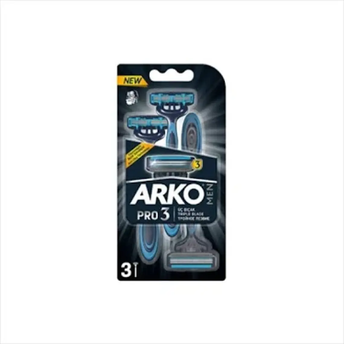 Men Pro3 3 Bıçaklı Erkek Tıraş Bıçağı 3 Adet