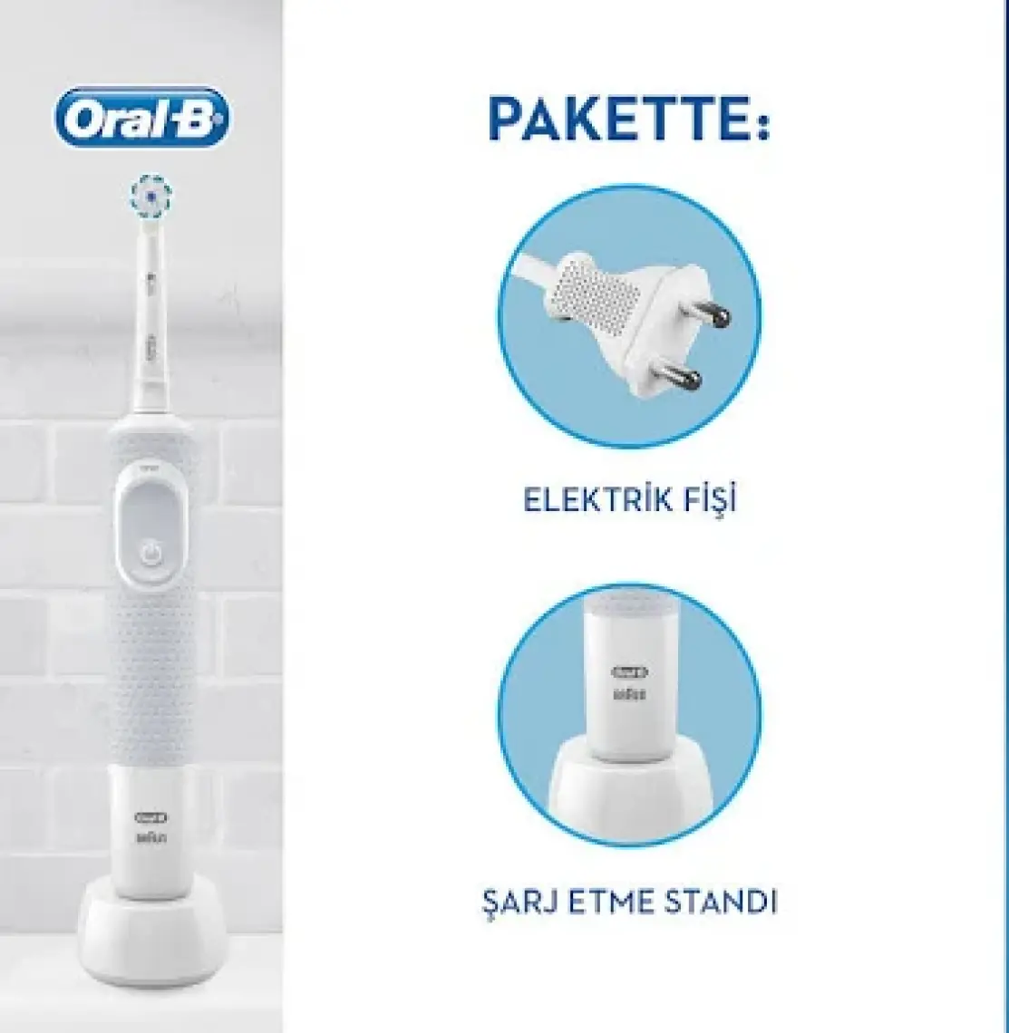 Oral-B Vitality D100 Sensi UltraThin Şarjlı Diş Fırçası