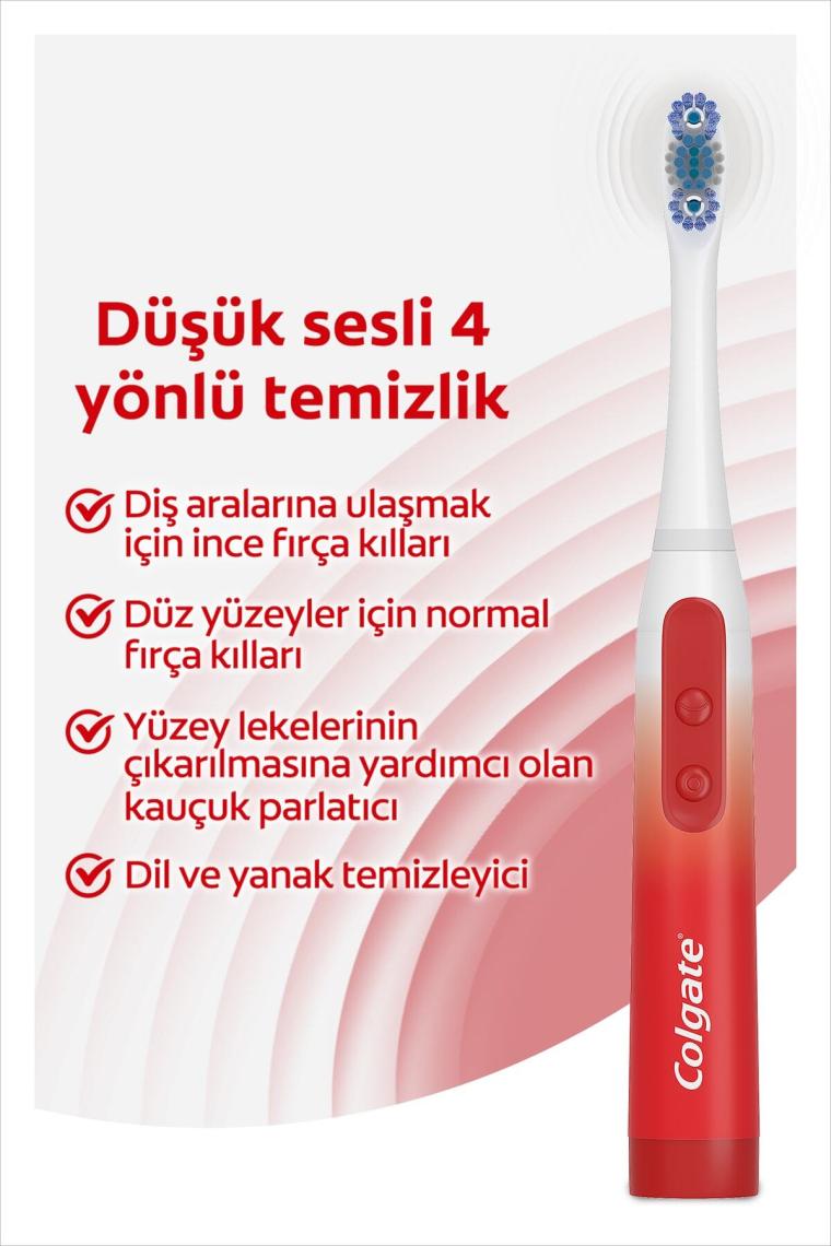360 Pilli Optik Beyaz Platinum Beyazlatıcı Yumuşak Diş Fırçası