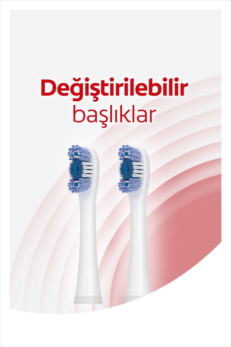 360 Pilli Optik Beyaz Platinum Beyazlatıcı Yumuşak Diş Fırçası