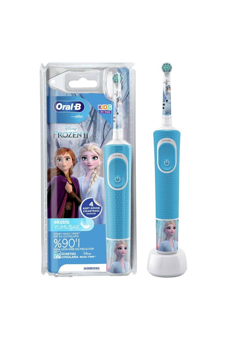 Çocuk Şarjlı/elektrikli Diş Fırçası Frozen D100