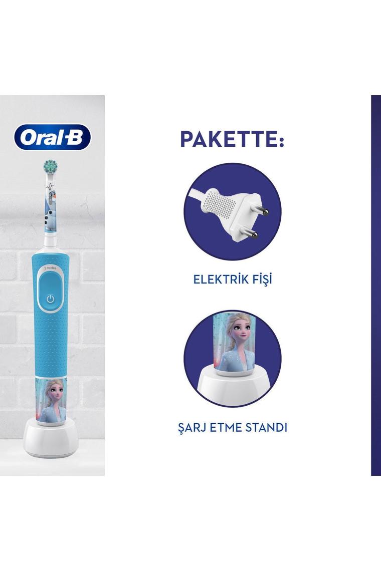 Çocuk Şarjlı/elektrikli Diş Fırçası Frozen D100