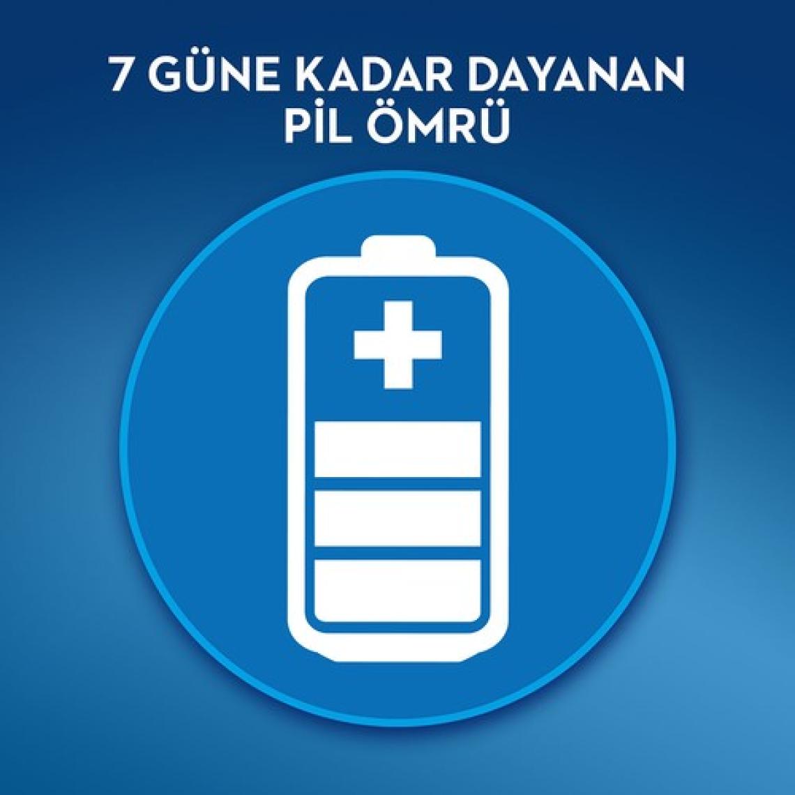 Oral-B D100 Vitality 3D White Şarjlı Diş Fırçası - Pembe