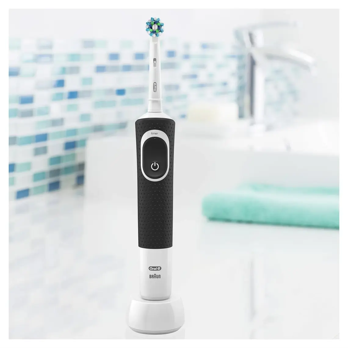 Oral-B Vitality 100 Cross Action Mavi Şarjlı Diş Fırçası