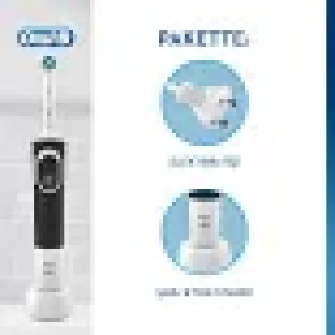 Oral-B Vitality 100 Cross Action Mavi Şarjlı Diş Fırçası