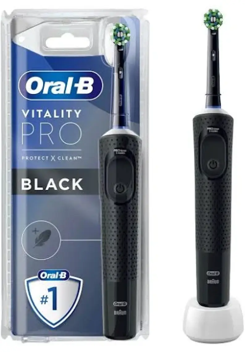 Oral-B D100 Şarjlı  Black Crossaction Diş Fırçası