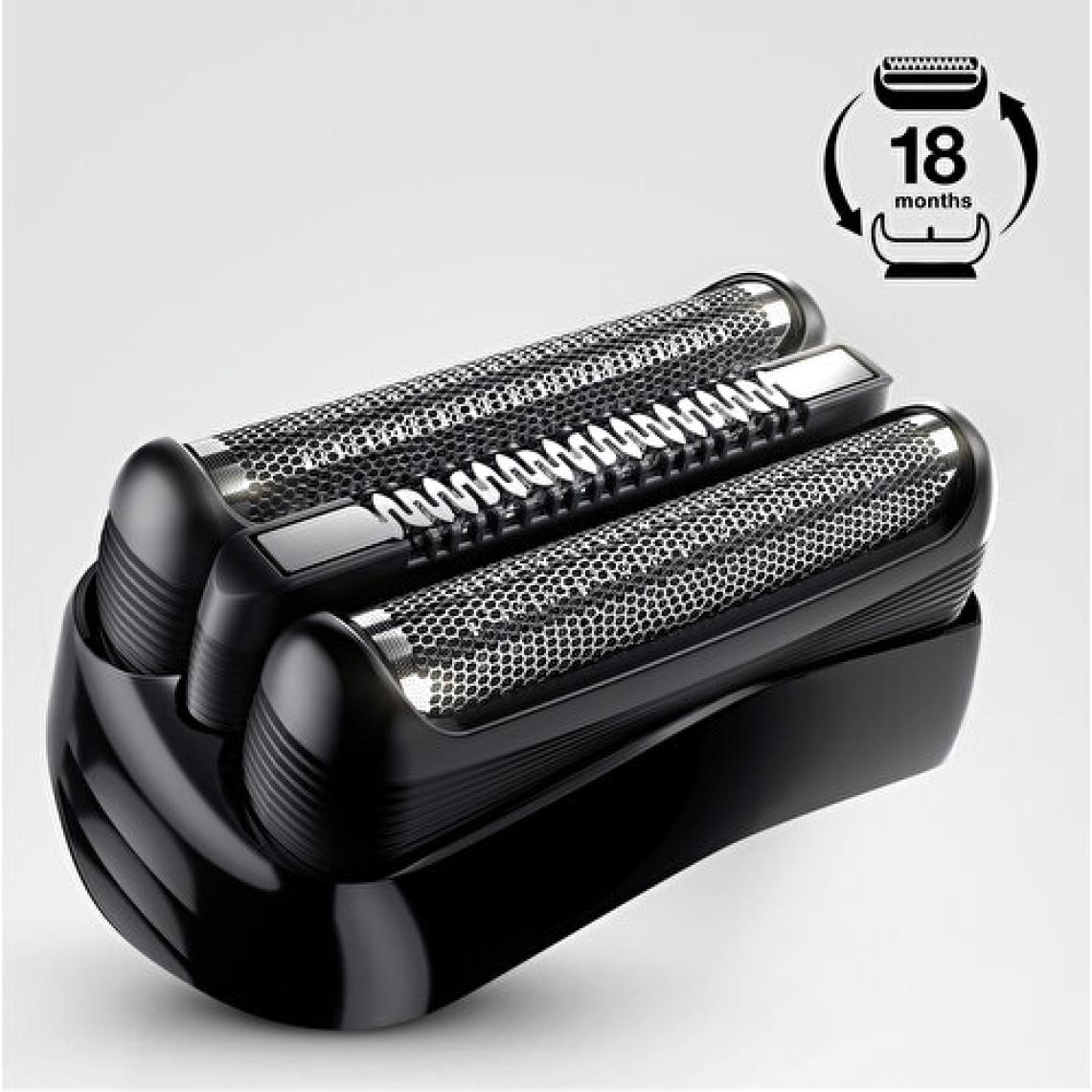 Braun 3 Serisi Tıraş Makinesi Yedek Başlığı 21B (Siyah)