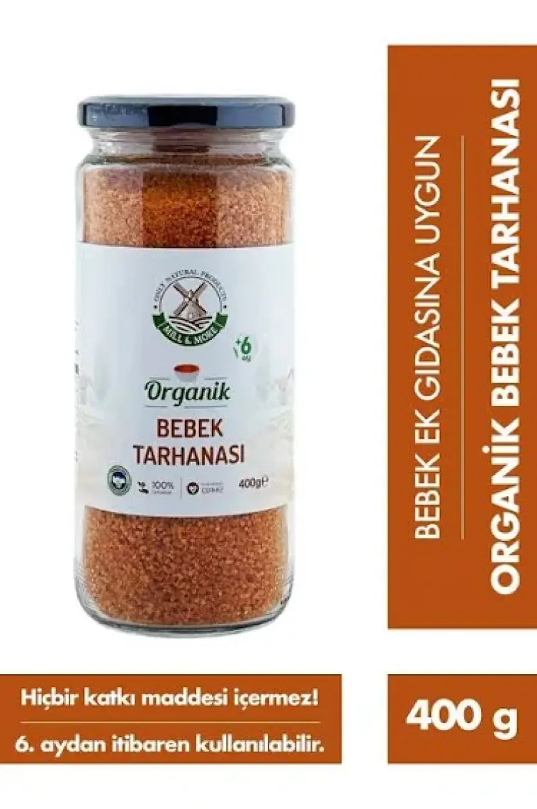 Mill & More Organik Bebek Tarhanası 400 G +6 Ay