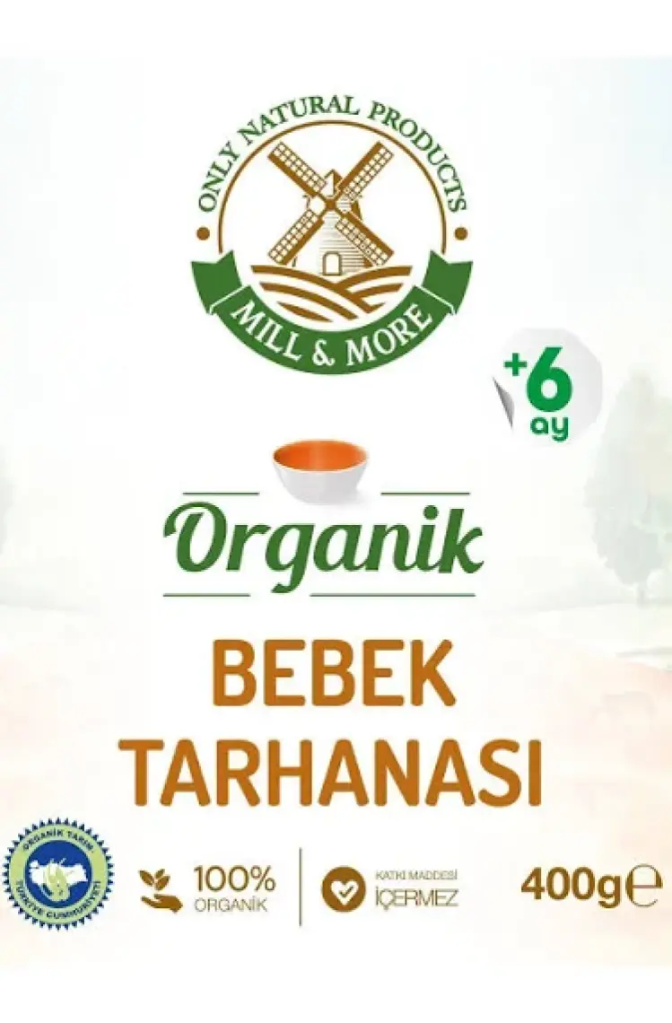 Mill & More Organik Bebek Tarhanası 400 G +6 Ay