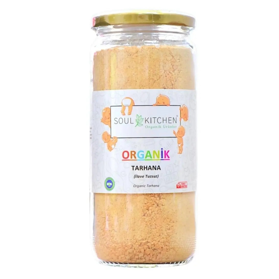 Soul Kitchen Organik Tarhana Cam 350 gr (İlave Tuzsuz)