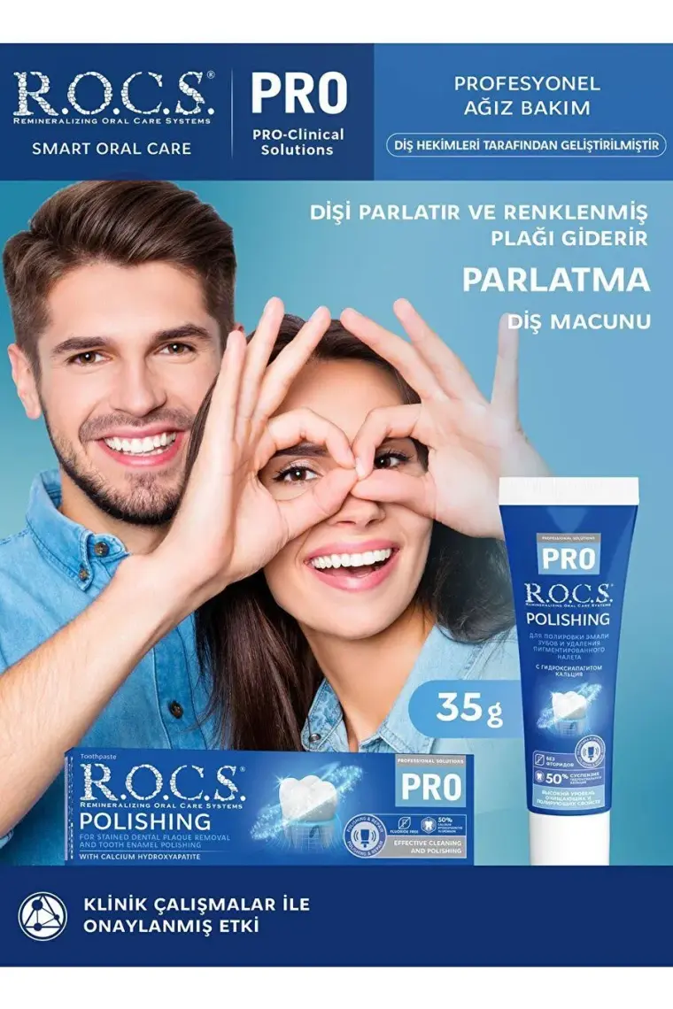 R.O.C.S. Pro - Diş Parlatma Macunu 35 gr