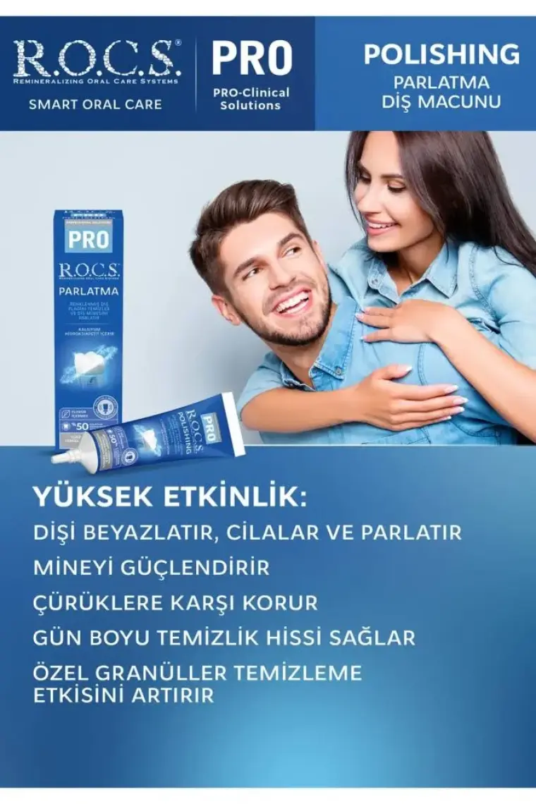 R.O.C.S. Pro - Diş Parlatma Macunu 35 gr