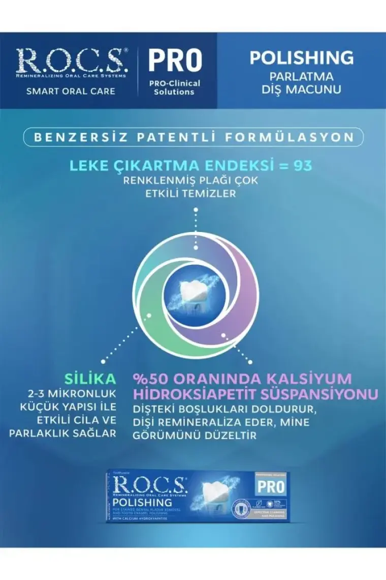 R.O.C.S. Pro - Diş Parlatma Macunu 35 gr