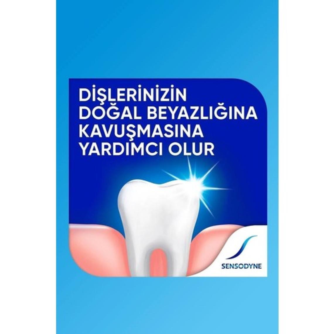 Sensodyne Beyazlatıcı Diş Macunu - Çürüğe Karşı Koruma ve Plak Oluşumunu Önleyici, 75 ml