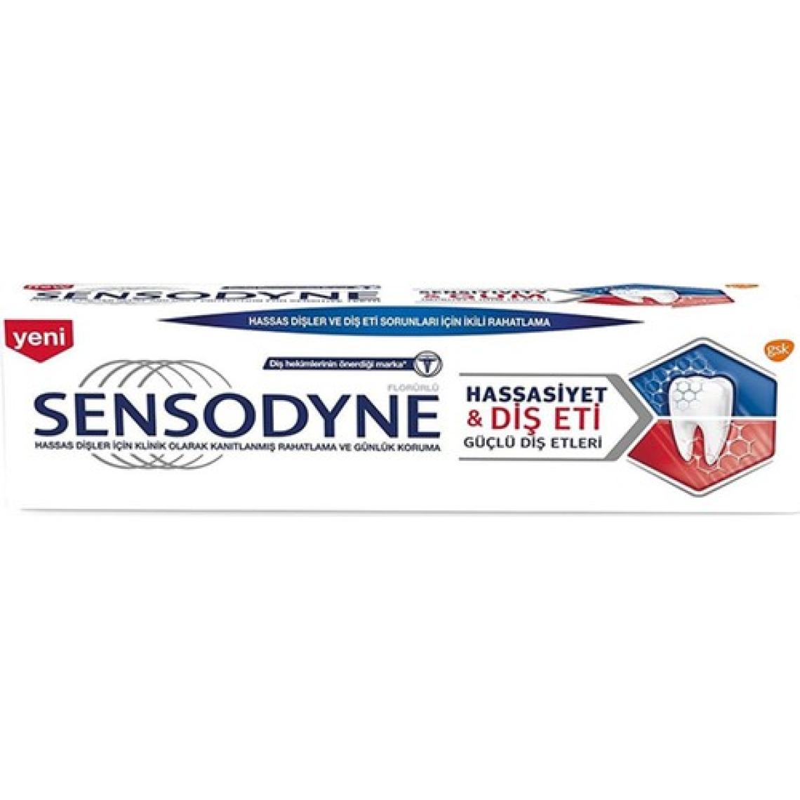 Sensodyne Beyazlatıcı Hassasiyet ve Diş Eti Diş Macun 75 ml