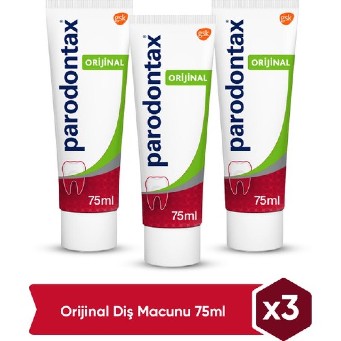 Parodontax Diş Macunu 3 Adet 75 ml
