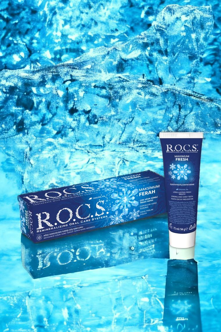 Rocs Maxımum Fresh Ağız Kokusuna Karşı Diş Macunu 74gr