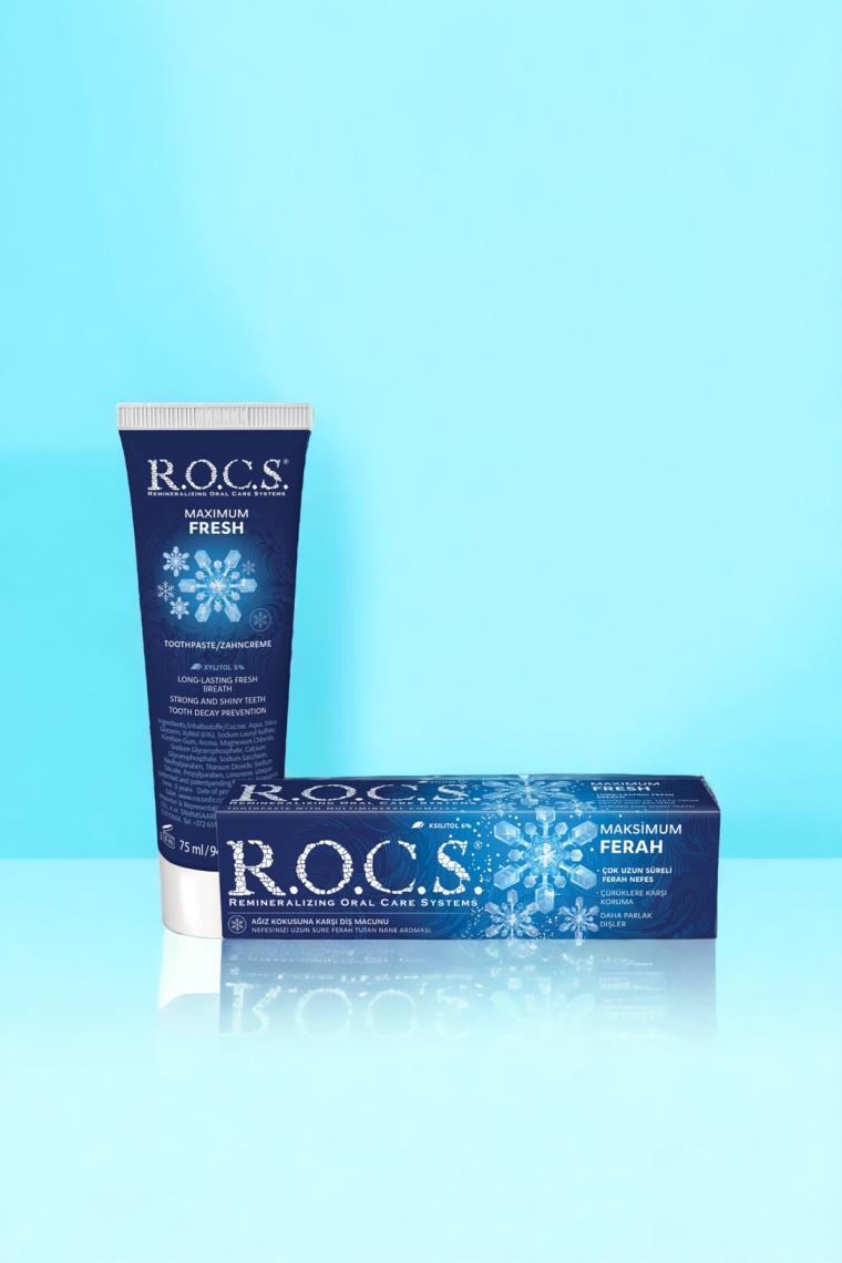 Rocs Maxımum Fresh Ağız Kokusuna Karşı Diş Macunu 74gr
