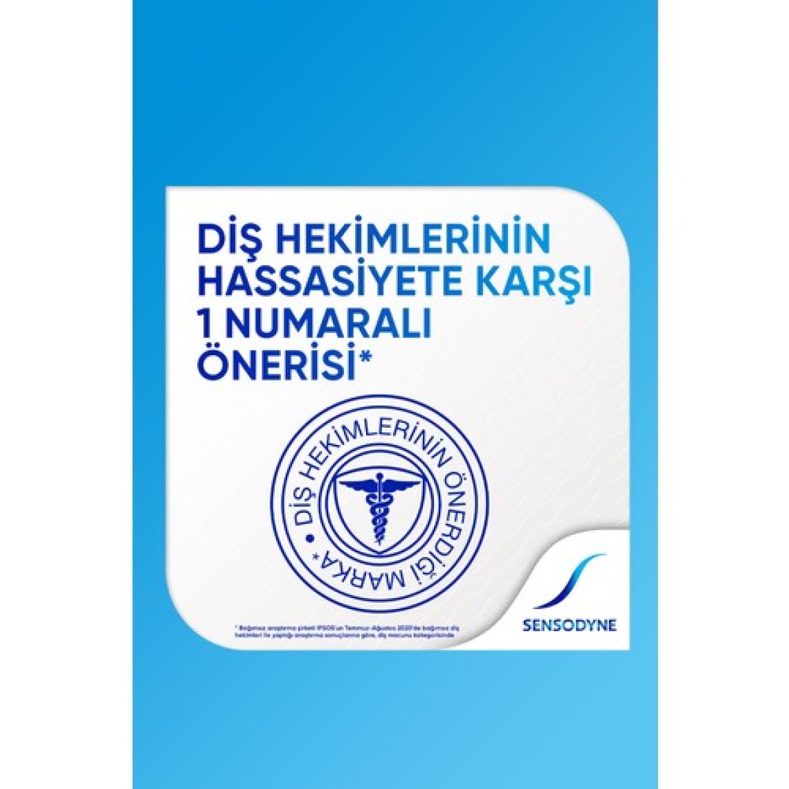 Sensodyne Tam Koruma Beyazlatıcı Diş Macunu 50 ml X4 Adet