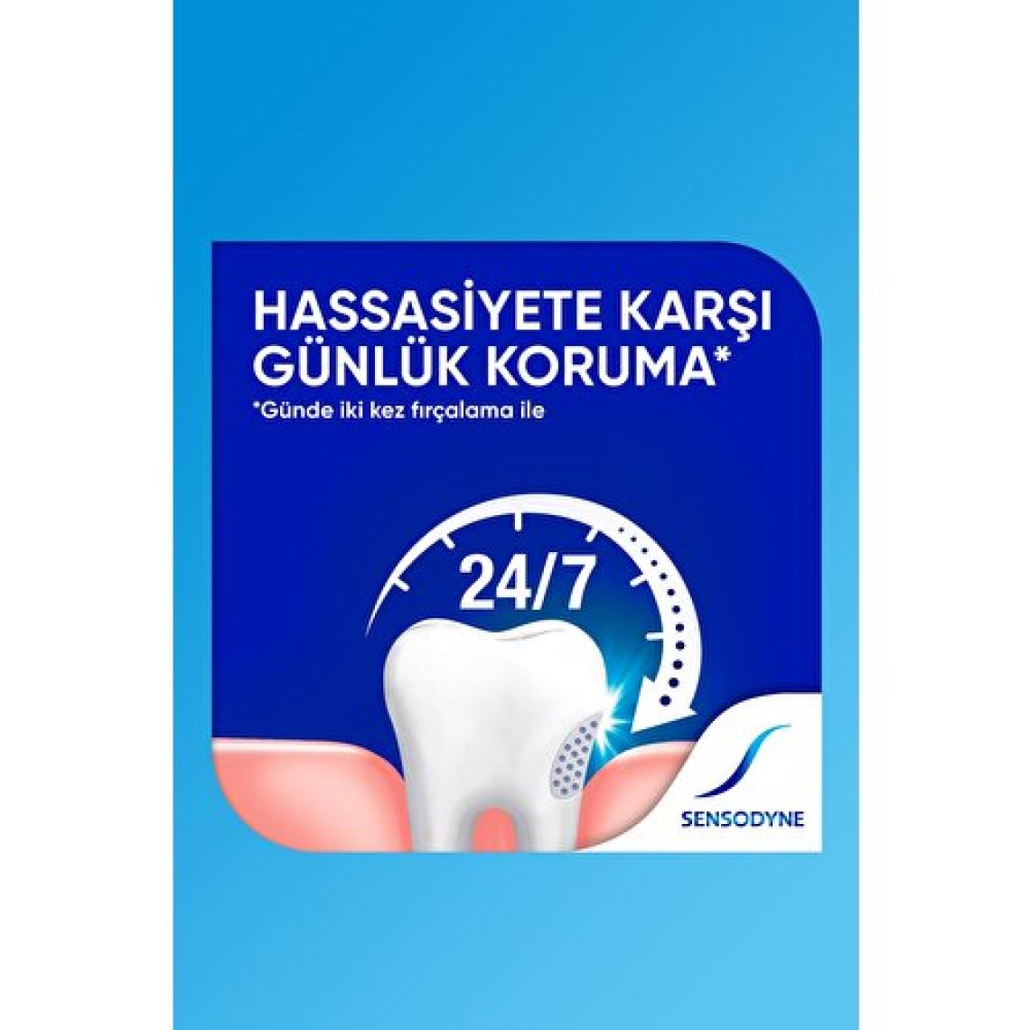 Sensodyne Tam Koruma Beyazlatıcı Diş Macunu 50 ml X4 Adet