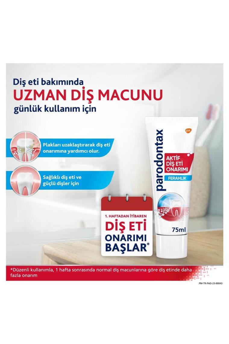Aktif Diş Eti Onarımı Ferahlık Diş Macunu 75ml