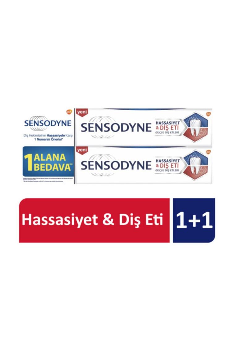 HASSASİYET&DİŞ ETİ 1+1 DİŞ MACUNU